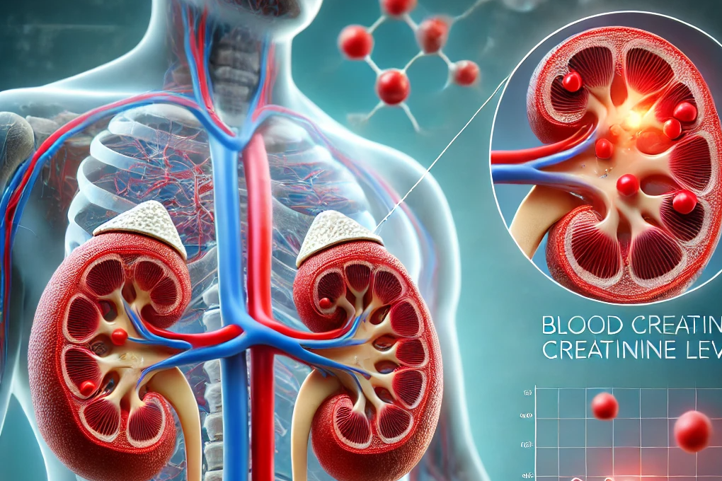 تحلیل آزمایش پزشکی، کراتینین یا Creatinine